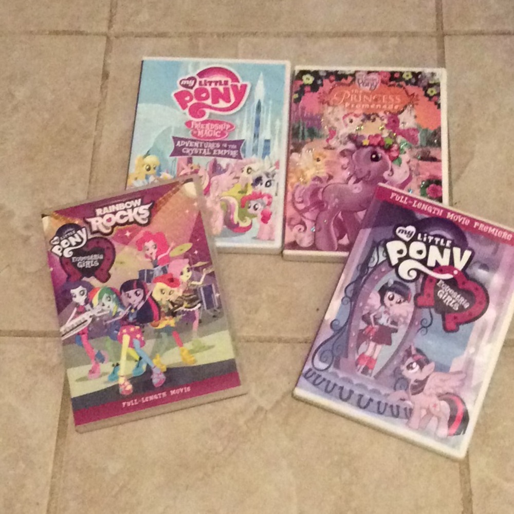 4 my little pony movies
